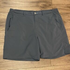 Freefly Bamboo Hybrid Shorts Utility II XXL Blue Gray Men's Performance Golf
